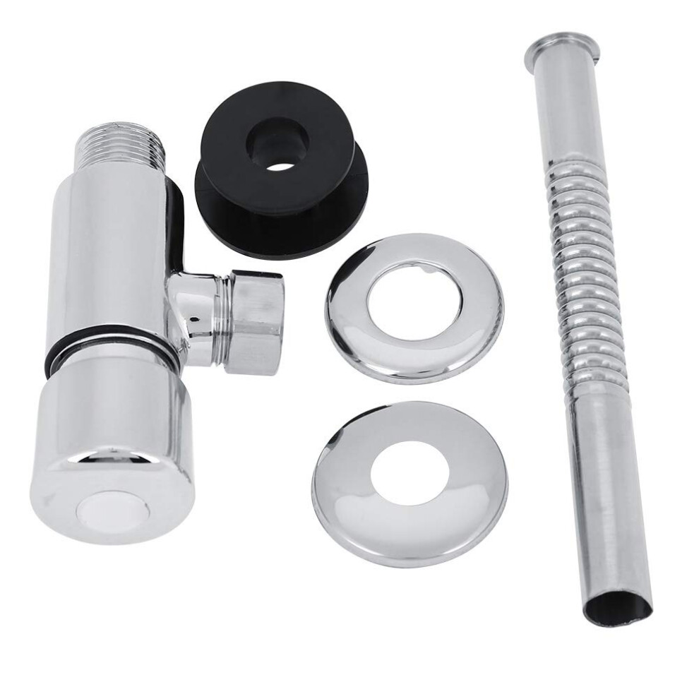 Zinc Alloy Toilet Flush Valve With Universal Compatibility And Corrosionresistant Polished Finish 9199774746861