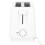 Toaster with Long Slot Design, Quick Adjust Settings, for Kitchen, White (2 Slice) 3