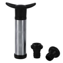 Conjunto de seladora a vácuo para vinho, reutilizável, feita de plástico e silicone duráveis, mantém o vinho fresco por mais tempo, presente