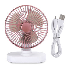 Mini ventilator alimentat prin USB pentru utilizare pe desktop, ventilator ultra silențios cu capac detașabil, ventilator portabil reîncărcabil