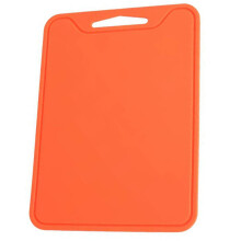 Double Sided Silicone Cutting Board Non Slip Easy Clean for Meat Vegetables and Fruits Hanging Design