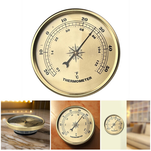90mm  Thermometer Temperature Monitoring Clear Display 1