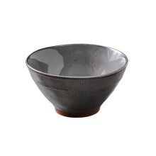 Large Ceramic Soup Bowl with Underglaze Finish, Japanese Style Noodle Bowl for Versatile Dining Use