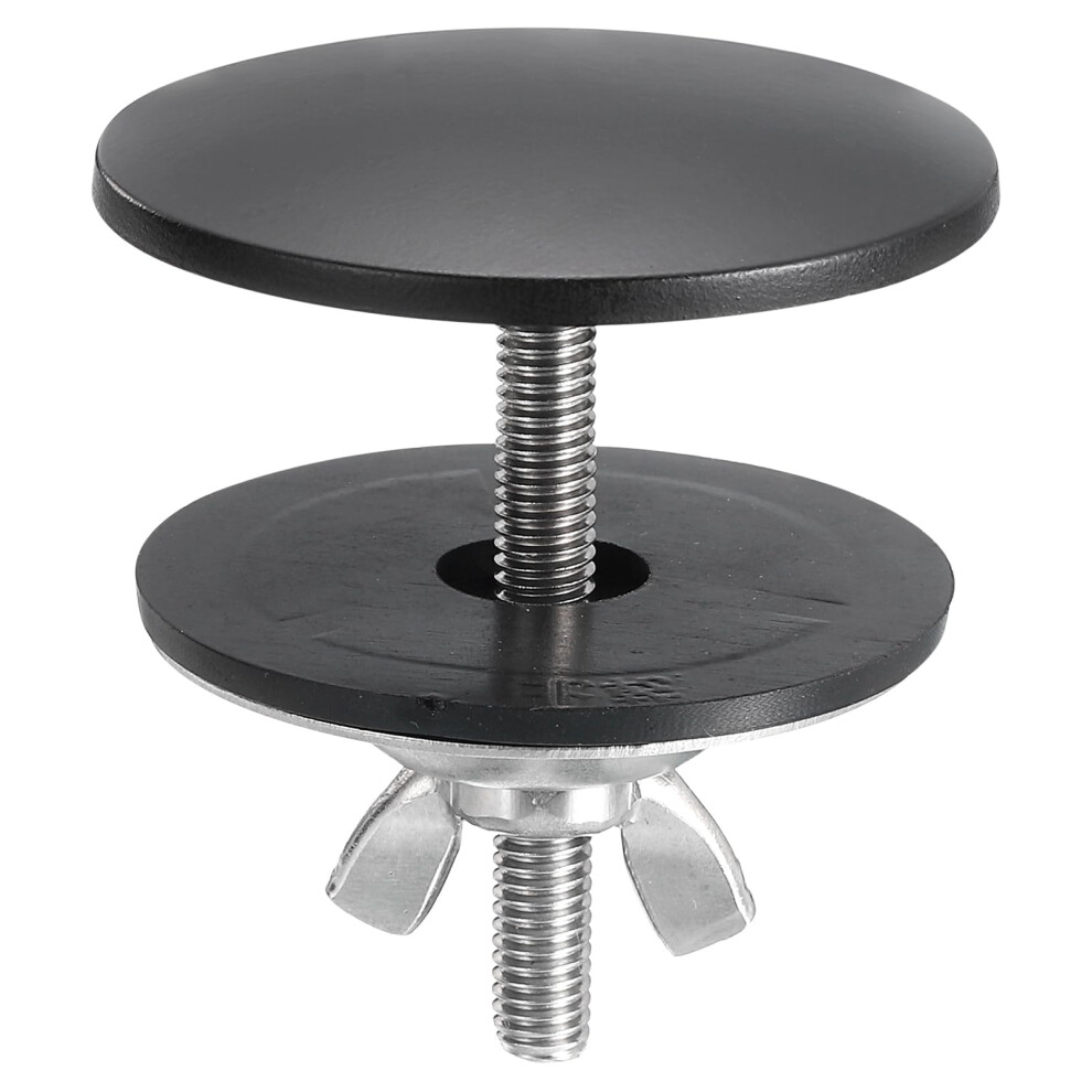 Black Zinc Alloy Sink Hole Cover 2 Inch Leakproof Rustresistant Faucet Plug For Kitchen Or Bathroom 9094768985250