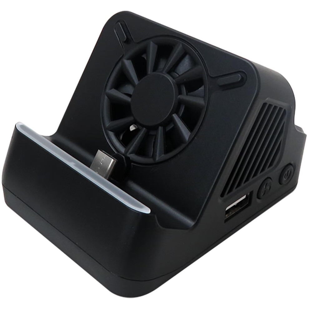 Dock For Nintendo Switch With Tv Output, 4K Hdmi, Cooling Fan, Dual Play Modes, Nonslip Base, Black 9113335600867