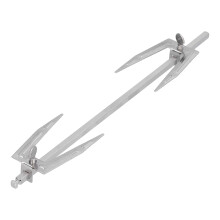 Stainless Steel Rotisserie Chicken Fork with 360 Rotation, Even Heat Cooking for Bareeo Fryers