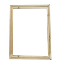 DIY Canvas Frame Kit, Solid Wooden Stretcher Bars for Art Enthusiasts, Easy to Assemble Natural Pine Wood Stretcher Frame for Gallery Wrap Paintings,