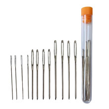 Kit di aghi da cucito a mano con aghi da filato in acciaio inossidabile, facili da infilare con struttura resistente, aghi con punta smussata e cruna