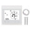 Προγραμματιζόμενος θερμοστάτης Smart Life WiFi για ενδοδαπέδια θέρμανση, ψηφιακός 1