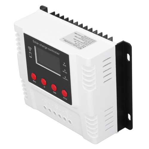 Advanced Solar Control Solution, Industrial Grade PWM Solar Charge Controller with Battery Temperature Detection and Intelligent 3-Stage Charging for 1