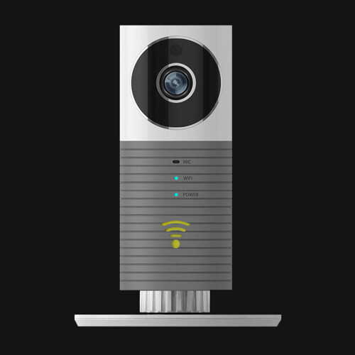 Home Security Camera with Smart Actions Pan Tilt Movement Night Vision Motion Detection Two Way Audio Cloud Compatible 2
