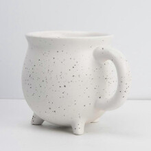 Caneca de cerâmica, caneca de Halloween, caneca de bruxa, caneca de cerâmica, caneca para presente criativo
