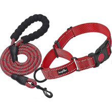 Collar de entrenamiento para perros Martingala, paquete de 2, con hebilla de liberación rápida, reflectante, para perros pequeños, medianos