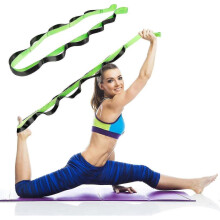 Yogaband, fascia-stretcher voor yoga, oefenband, beenband voor het stretchen van de beenbanden, elastische yogaband voor yoga, fitness en pi