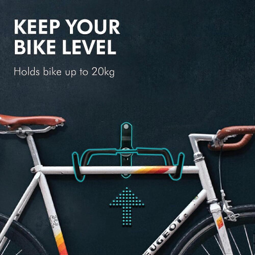 Bicycle Wall Mounting Rack | Bicycle Rack Storage | Horizontal Bicycle Storage Rack | Adjustable Bicycle Hook. Heavy Bicycle Rack Hook Holde 1