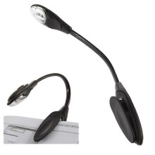 Lampă de citit portabilă cu mini clips pentru carte cu LED