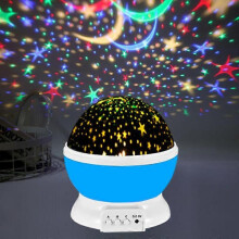 Lámpara de cielo estrellado con atmósfera de San Valentín, lámpara de proyector de luz de estrellas giratoria, proyector de cielo estrellado