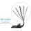 Λάμπα βιβλίου USB με LED, επαναφορτιζόμενη λάμπα ανάγνωσης, κλιπ βιβλίου, λα 3