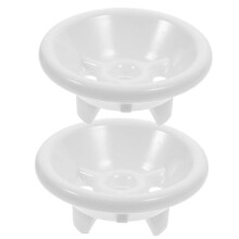 Conjunto de 2 peças de tampa de mictório com filtro para ralo de mictório, acessório para mictório, tampa de plástico pequena para ralo de m
