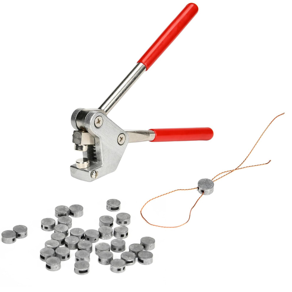 Meter Security Seals Kit With Pliers Copper Wire Durable Steel Tamperproof Lock For Water And Electricity Meters 9199774749954