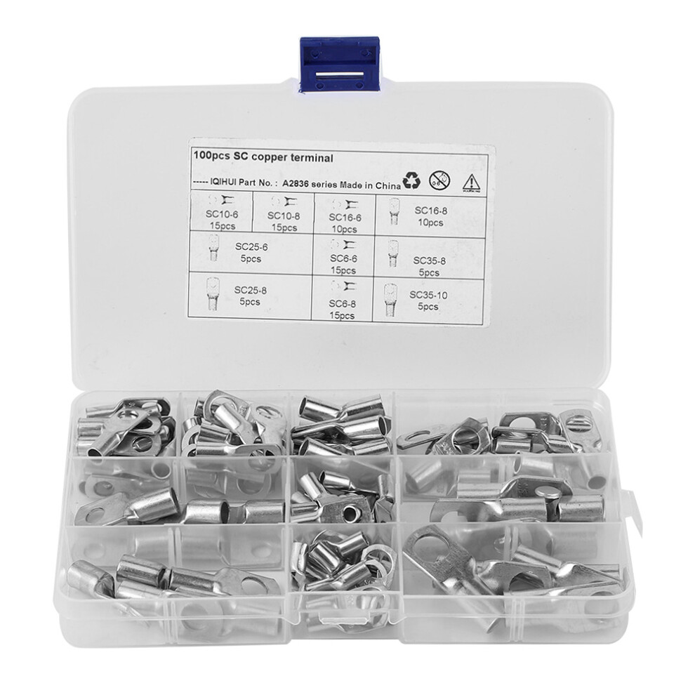 Wire Terminals Connector Crimped Or Soldered Marine Automotive Outdoor Applications Flared Opening Easy Wire Insertion Sc Cold End Termination Bolt 9175034367717