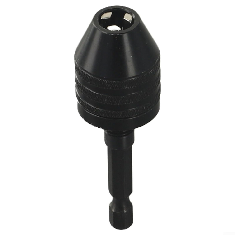 Keyless Drill Chuck With 1/4 Inch Hex Shank, 0.38Mm Aluminium Alloy Quick Change For Power Tools 9199774750479