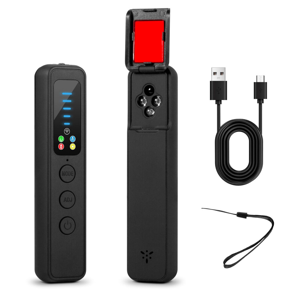 Hidden Camera Detector With Gps Tracking, 6 Modes Rf Bug Detector, 5Level Sensitivity, Infrared Scan 9187378505373