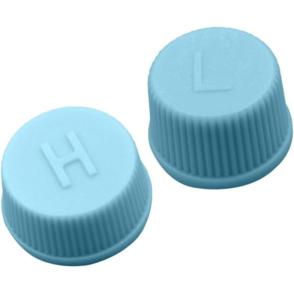 2Pcs R134a And Low Pressure Ac Port Caps, Leakproof Seal Dust Protection For Automotive Air Conditioning 9187378973363