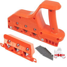 Plasterboard Edge Trimmer 45 60 Gypsum Board Hand Plane with 10 Blades for Precision Cutting