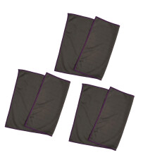 Tissu en microfibre de fibre de carbone grande-Bord violet