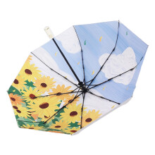 Automatischer Regenschirm, Regenschutz, UV-Schutz, für Damen,-03