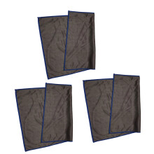 Chiffon de nettoyage en microfibre en Fiber de carbone-Côté bleu
