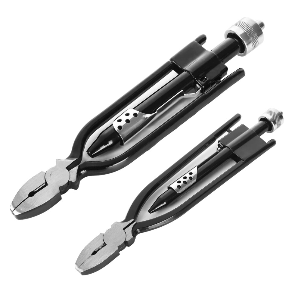 2 Pcs Safety Wire Pliers 9In And 6In Aircraft Grade Quick Wire Twisting Tool For Aviation And Auto 9199774751674