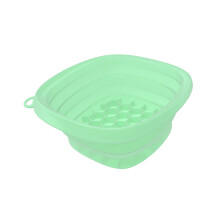 Bol de bain de glace adapté aux voyages, avec-Vert transparent