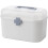 Large Medicine Storage Box with Handle, Double Layer First Aid Organizer with Removable Tray 3