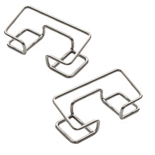 Porte-cartes de visite grande capacité, organiseur de cartes en métal avec ouverture facile, accessoire de bureau conçu pour l'efficacité et la