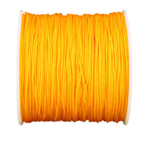 Filo per perline per la creazione di gioielli, cordino in nylon con finitura satinata per braccialetti macramè, collane, progetti di artigianato con