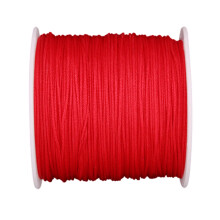 Filo per perline per la creazione di gioielli, cordino in nylon con finitura satinata per braccialetti macramè, collane, progetti di artigianato con