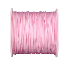 Schmuckschnur aus Nylon mit Satin-Finish für Makramee-Armbänder, Halsketten und chinesische Knotentechniken, geflochtenes Nylon