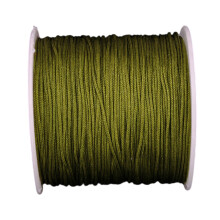 Beading String for Jewelry Making, Nylon Cord with Satin Finish for Macramé Bracelets Necklaces Chinese Knotting Craft Projects, Braided Nylon