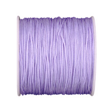 Braided Nylon Beading Cord for Jewelry Making, Soft and Comfortable Durable and Flexible Thread String for Chinese Knotting Macrame, DIY Craft