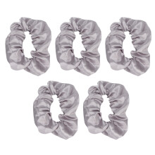 Elastico per capelli in raso morbido, luminoso e resistente, con paillettes, comodo e che non danneggia i capelli. Accessorio in seta per tutte le