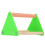 Parrot Cage Stand Triangular Side Mount with Grind Arenaceous Bar Random Colour 13