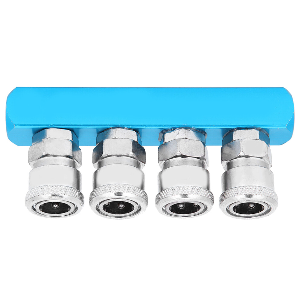 Aluminum Pneumatic Manifold Fitting Sml-4 Fast Coupler, 0-15Kgf/Cmâ² 4971379733454
