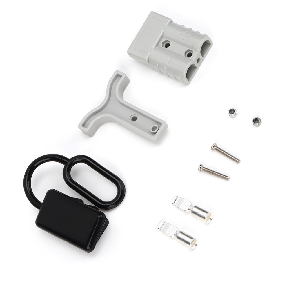 50A Dc600v Silver-Plated Copper Cable Connector Terminal Kit 9341379734105