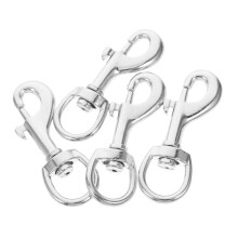 4pcs Heavy Duty Rotary Snap Hooks with 360 Swivel Eye for Flagpole, Dog Leash and Keychain