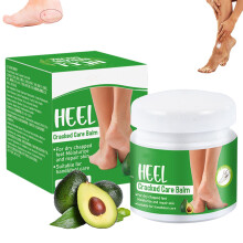 Heel Cream with Deep Hydration for Cracked Heels and Dry Feet, Softens Rough Skin