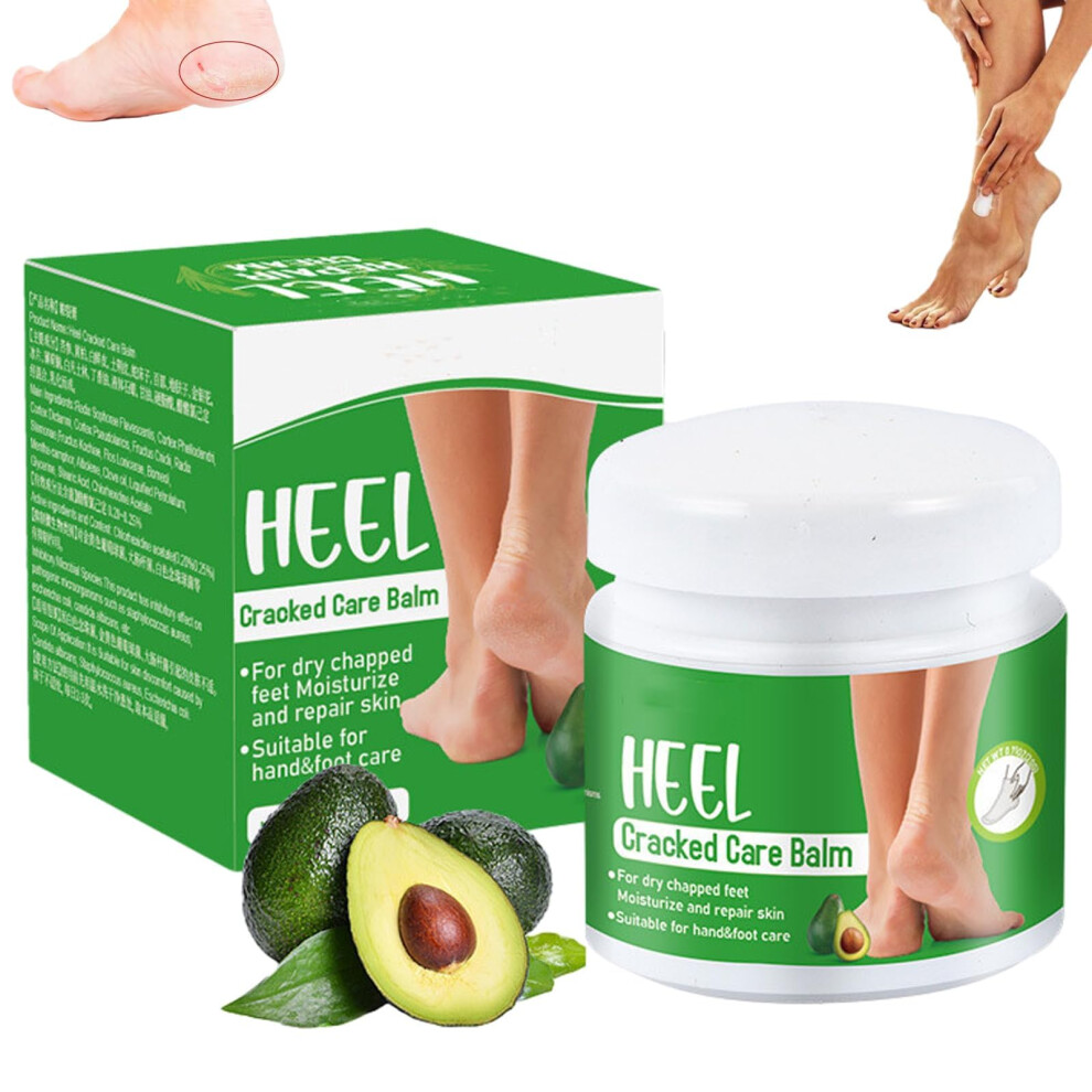 Cream Heel With Deep Hydration For Cracked Heels And Dry Feet, Softens Rough Skin