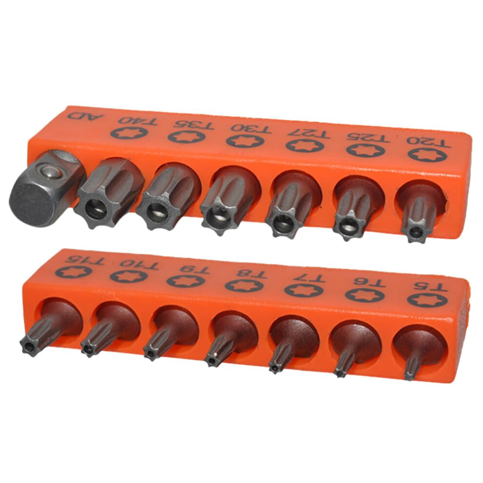 Security Bit Set T15 Tamper Proof Precision S2 Alloy Steel Torx Screwdriver Bits For Power Tools 9187378975206