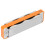 10-Hole Eb Blues Harmonica AM-20D, ABS Resin Comb, Orange 5